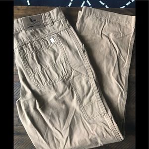 Tan work pants